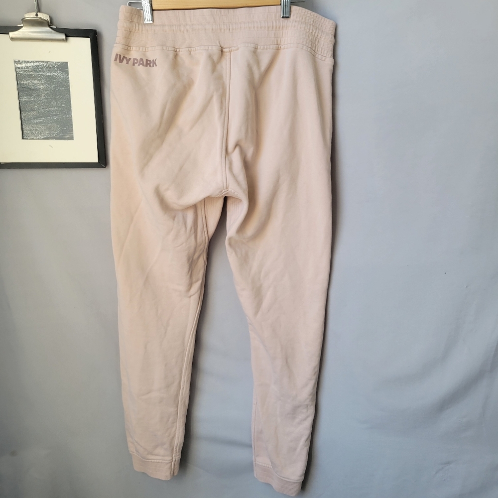 Ivy Park Washed Jersey Jogger Sweatpants Pale Pink M - Picture 3 of 16